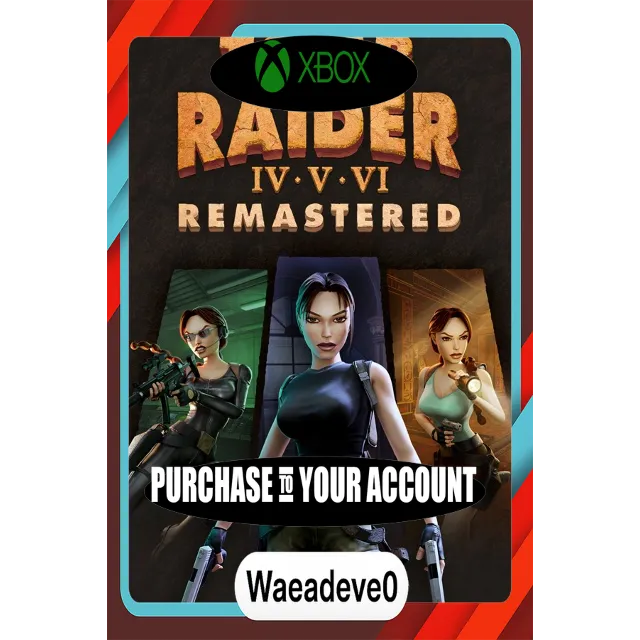 Tomb Raider IV-VI Remastered Xbox – Purchase for Your Account