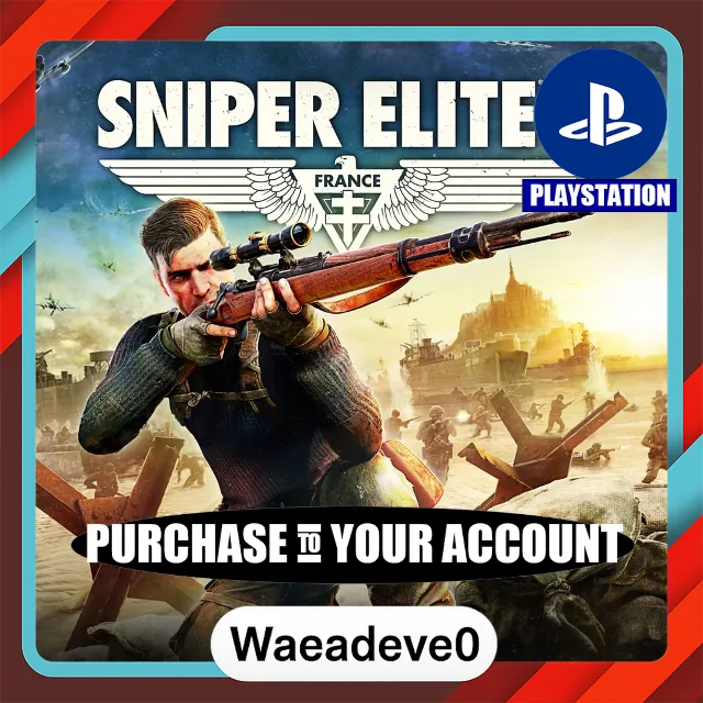 Sniper Elite 5 PS4™ &amp; PS5™ – PlayStation (PSN) – Purchase in Your Account