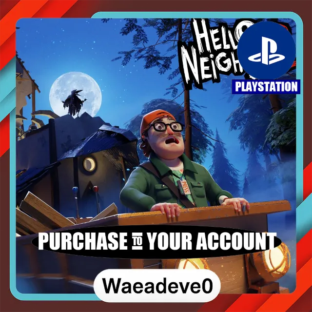 Hello Neighbor 2 – PlayStation (PSN) – Purchase in Your Account