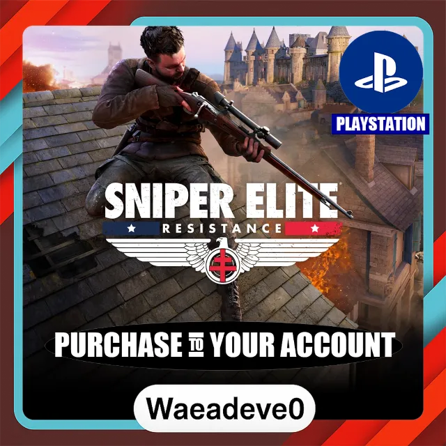 Sniper Elite: Resistance PS4™ &amp; PS5™ – PlayStation (PSN) – Purchase in Your Account