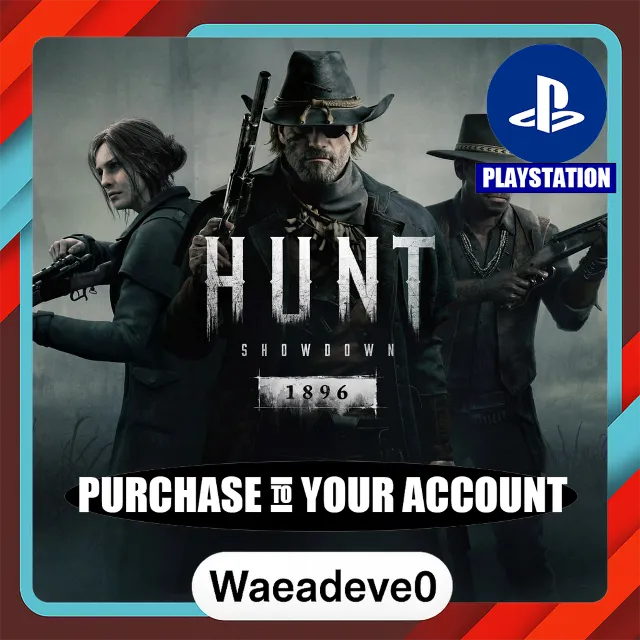 Hunt: Showdown 1896 – PlayStation (PSN) – Purchase in Your Account