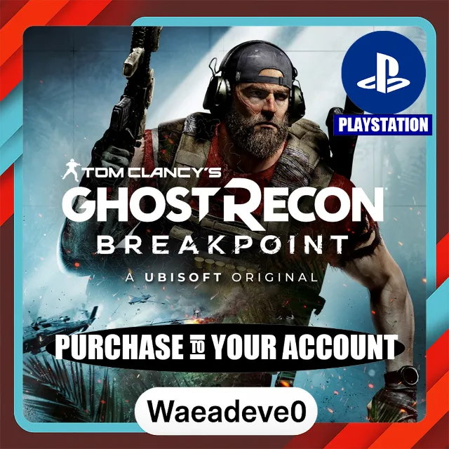 Tom Clancy's Ghost Recon® Breakpoint – PlayStation (PSN) – Purchase in Your Account