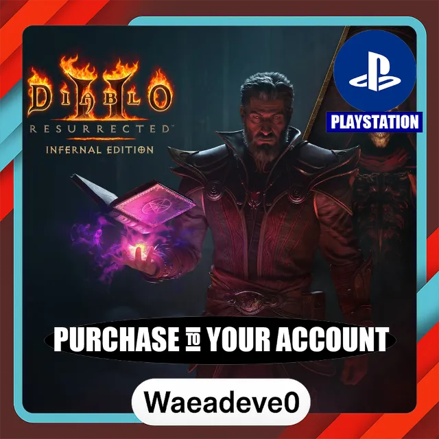 Diablo II: Resurrected – Infernal Edition – PlayStation (PSN) – Purchase in Your Acco