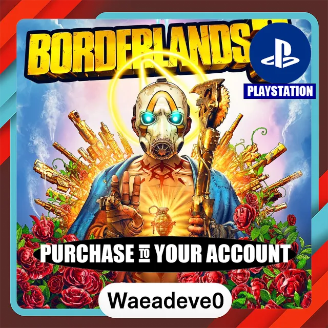 Borderlands 3 PS4™ &amp;  PS5™ – PlayStation (PSN) – Purchase in Your Account