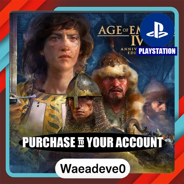 Age of Empires IV: Anniversary Edition – PlayStation (PSN) – Purchase in Your Account