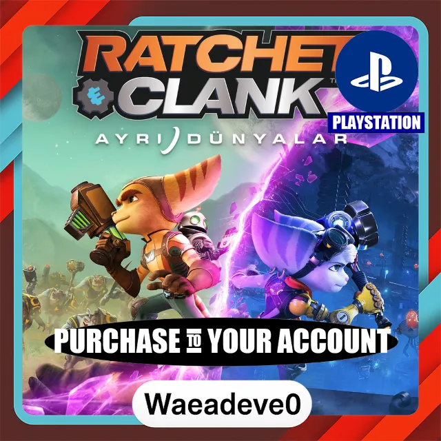 Ratchet &amp; Clank: Rift Apart – PlayStation (PSN) – Purchase in Your Account