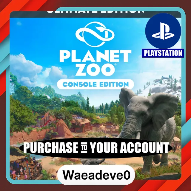 Planet Zoo – PlayStation (PSN) – Purchase in Your Account