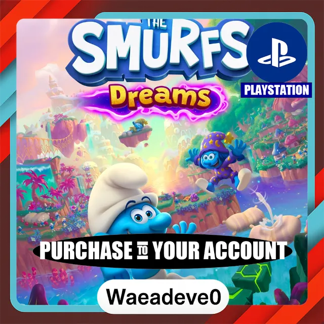 The Smurfs - Dreams PS4 &amp; PS5 – PlayStation (PSN) – Purchase in Your Account