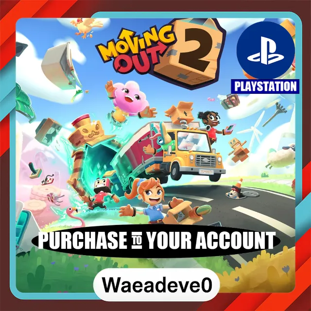 Moving Out 2 – PlayStation (PSN) – Purchase in Your Account