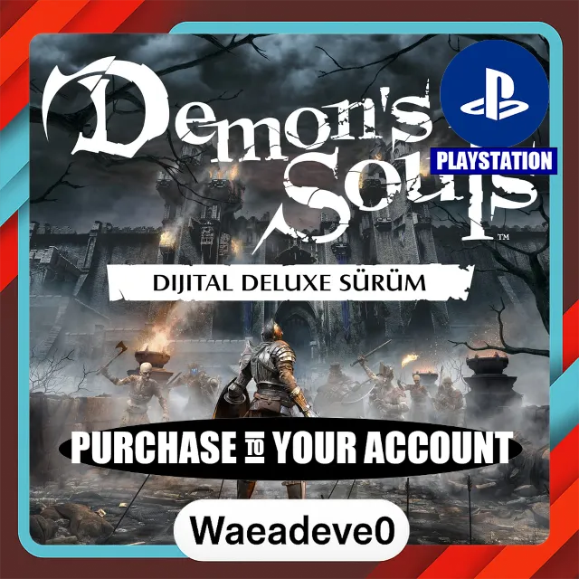 Demon's Souls – PlayStation (PSN) – Purchase in Your Account