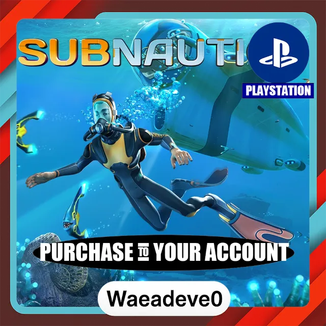 Subnautica PS4 &amp; PS5 – PlayStation (PSN) – Purchase in Your Account
