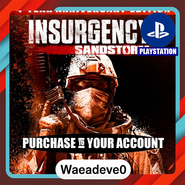 Insurgency: Sandstorm - 4-Year Anniversary Edition – PlayStation (PSN) – Purchase in