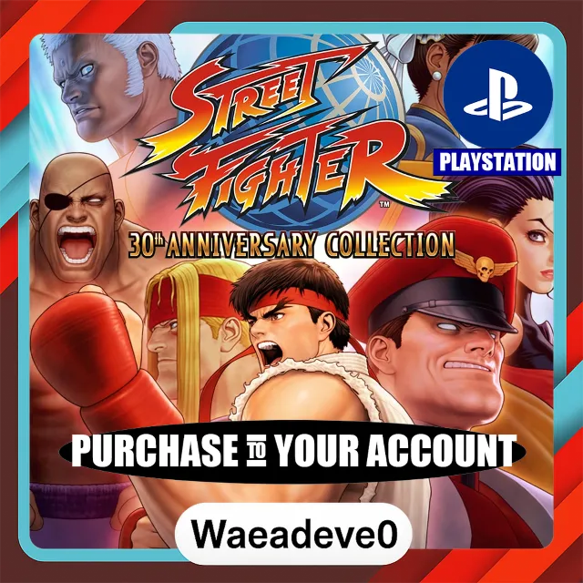 Street Fighter 30th Anniversary Collection – PlayStation (PSN) – Purchase in Your Acc