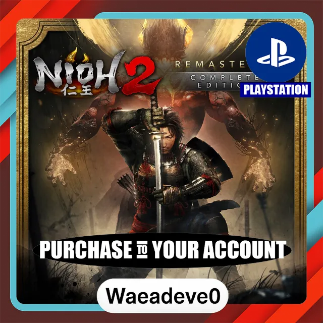 Nioh 2 Remastered – The Complete Edition PS4 &amp; PS5 – PlayStation (PSN) – Purchase in 