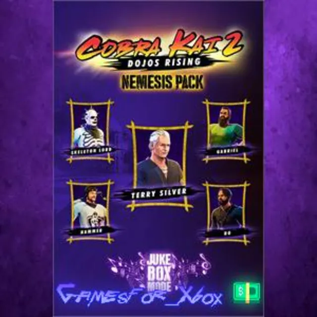 ☀️Cobra Kai 2 Dojos Rising - Nemesis Pack XBOX DLC