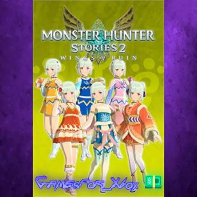 ☀️Monster Hunter Stories 2 Wings of Ruin - Ena Outfit Bundle XBOX DLC