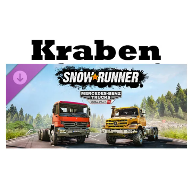 SnowRunner - Mercedes-Benz Trucks Dual Pack 1 steam DLC