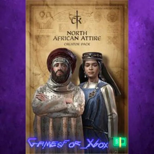 ☀️Crusader Kings III Creator Pack North African Attire WIND DLC