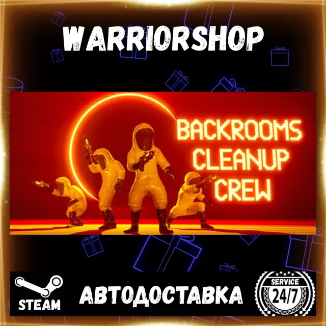 Backrooms Cleanup Crew Выбор Региона Стим STEAM GIFT АВТО 24/7 ГАРАНТИЯ