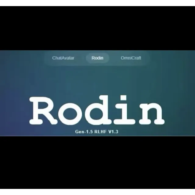 Rodin AI Hyper3D Приватный Аккаунт 7 Дней 30 - 50 Кред