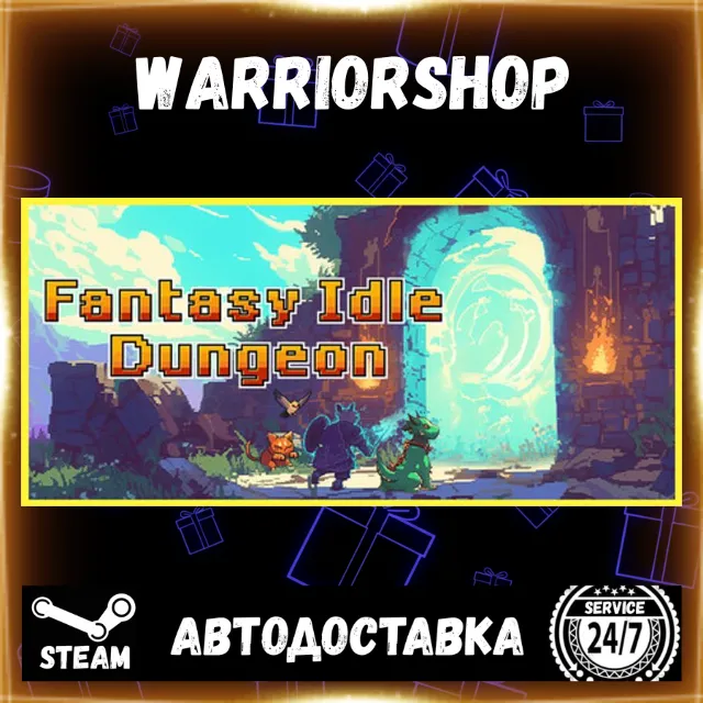 Fantasy Idle Dungeon Выбор Региона Стим STEAM GIFT АВТО 24/7 ГАРАНТИЯ