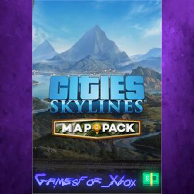☀️Cities Skylines - Content Creator Pack: Map Pack 3 XBOX DLC