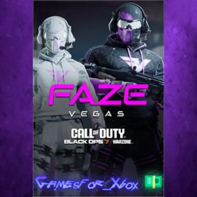 ☀️Call of Duty League - FaZe Vegas Team Pack 2026 XBOX DLC