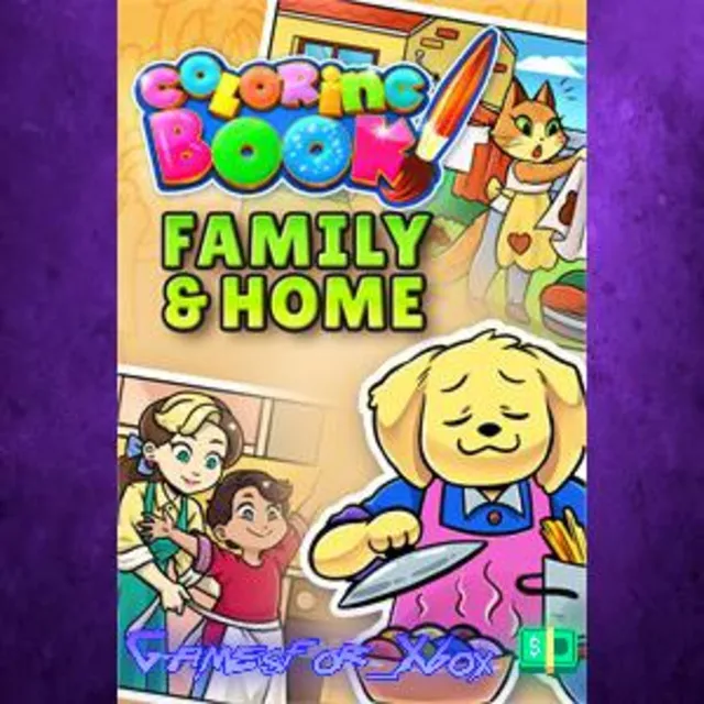 ☀️Coloring Book Family &amp; Home XBOX DLC