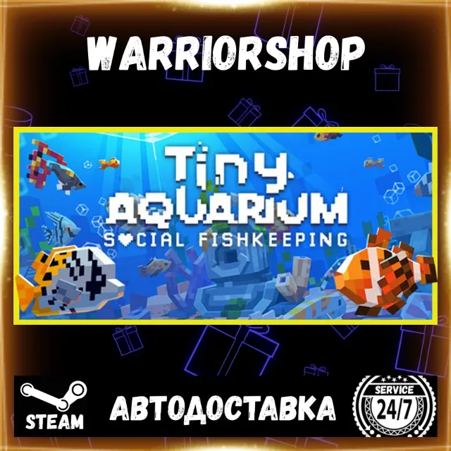 Tiny Aquarium: Social Fishkeeping Выбор Региона Стим STEAM GIFT АВТО 24/7 ГАРАНТИЯ