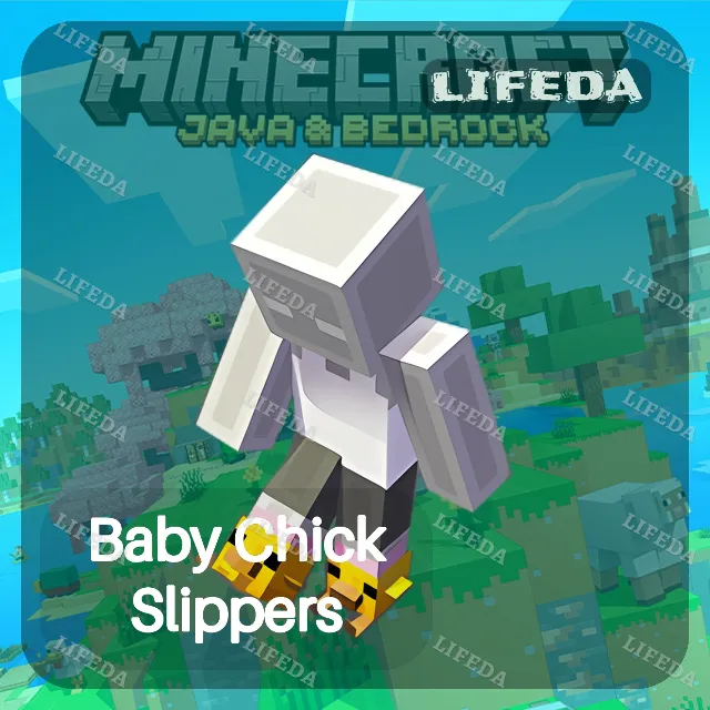 МАЙНКРАФТ 🪓【Baby Chick Slippers】🏠СКИН • ТВИЧ ДРОПЫ / ДРОПСЫ • JAVA &amp; BEDROCK•GLOBAL