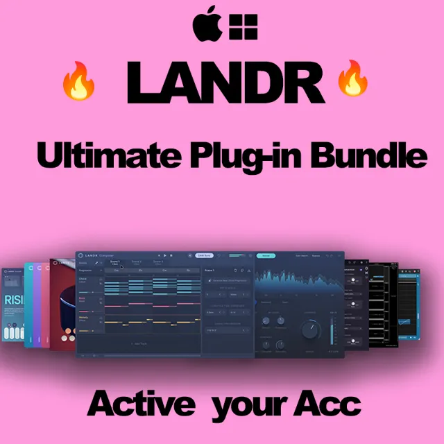 LANDR Ultimate Plugin Bundle | Пожизненная лицензия VST3/AU/AAX Mac &amp; Windows