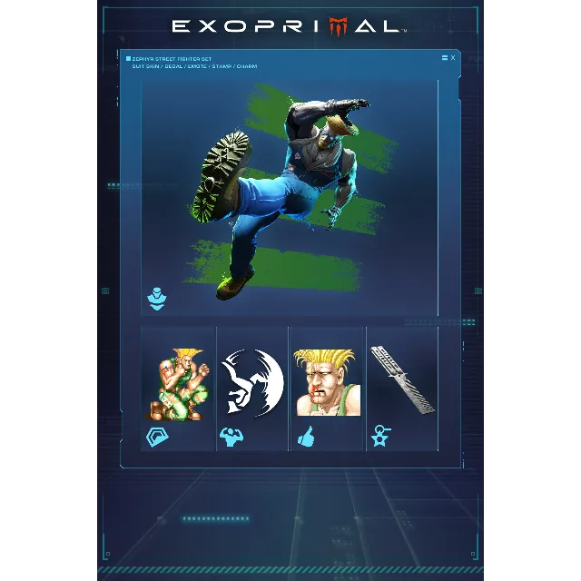 Zephyr Street Fighter Set XBOX