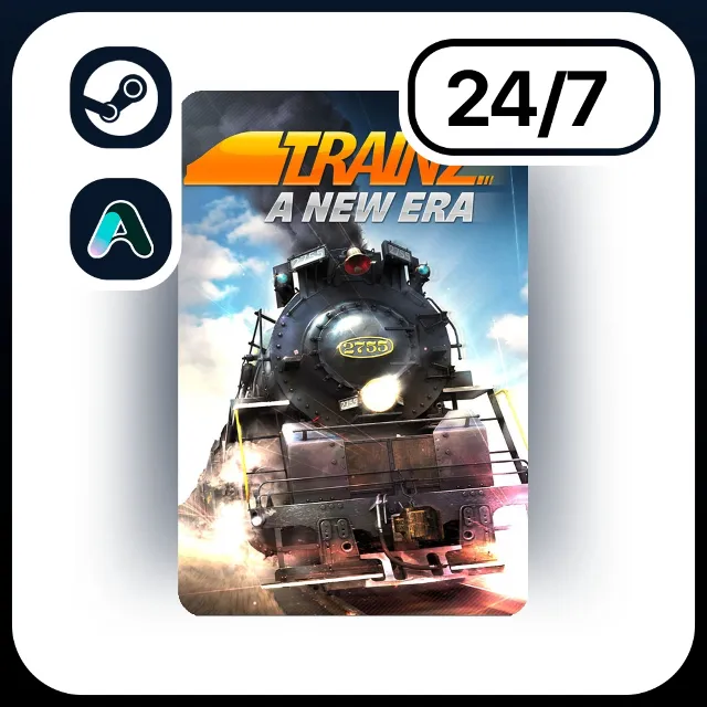 АВТО TRAINZ: A NEW ERA \ STEAM ПОДАРКОМ ДЛЯ KZ | RU | UA | CIS 24/7