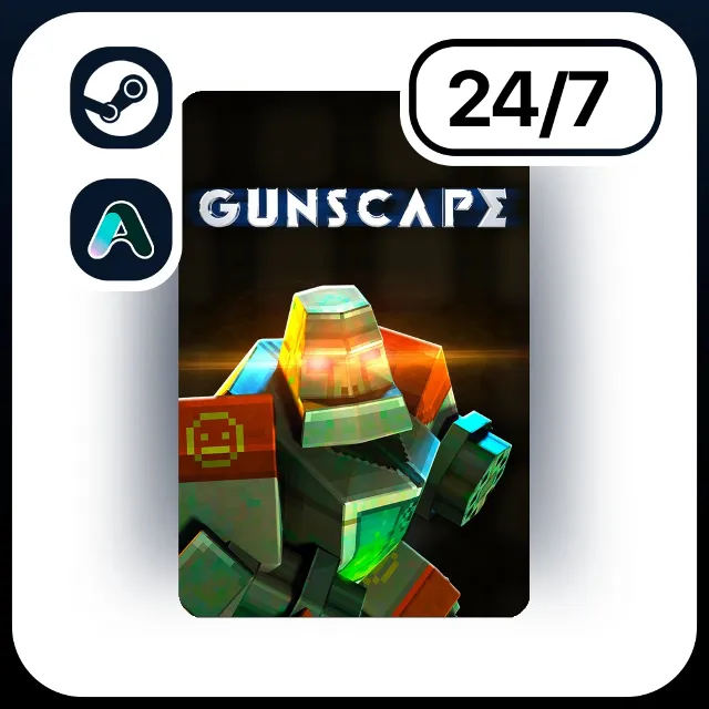 АВТО GUNSCAPE \ STEAM ПОДАРКОМ ДЛЯ KZ | RU | UA | CIS 24/7