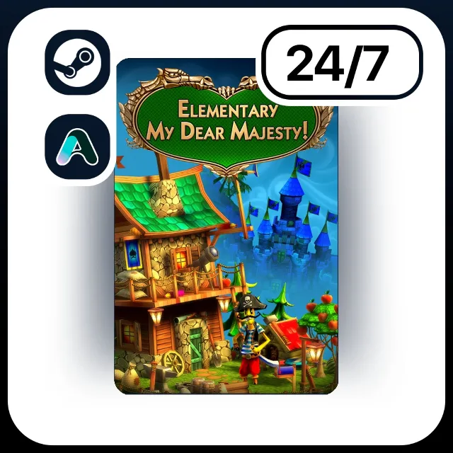 АВТО ELEMENTARY MY DEAR MAJESTY! \ STEAM ПОДАРКОМ ДЛЯ KZ | RU | UA | CIS 24/7
