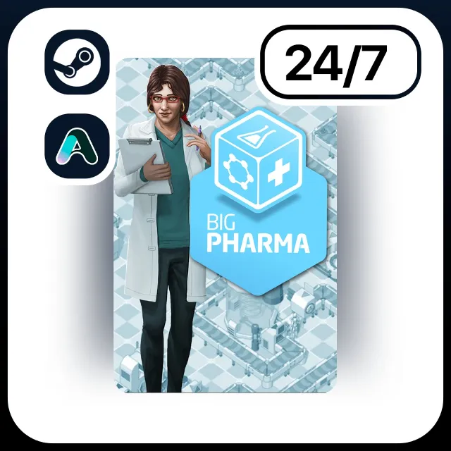 АВТО BIG PHARMA \ STEAM ПОДАРКОМ ДЛЯ KZ | RU | UA | CIS 24/7
