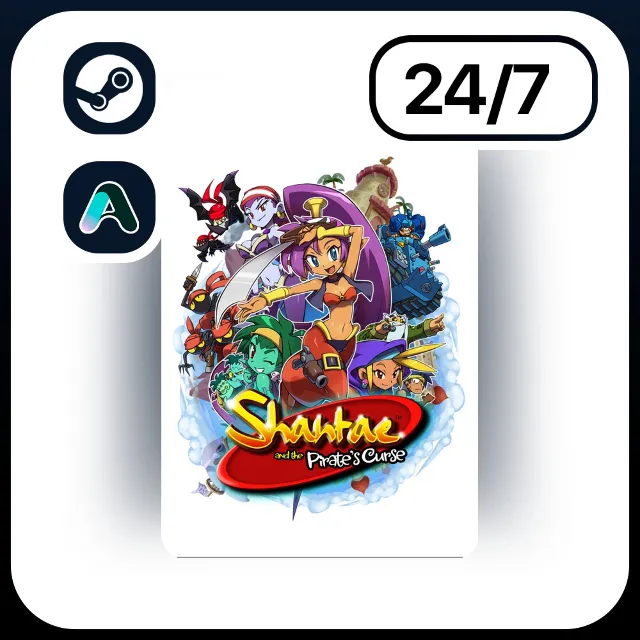 АВТО SHANTAE AND THE PIRATE'S CURSE \ STEAM ПОДАРКОМ ДЛЯ KZ | RU | UA | CIS 24/7