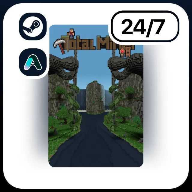 АВТО TOTAL MINER \ STEAM ПОДАРКОМ ДЛЯ KZ | RU | UA | CIS 24/7