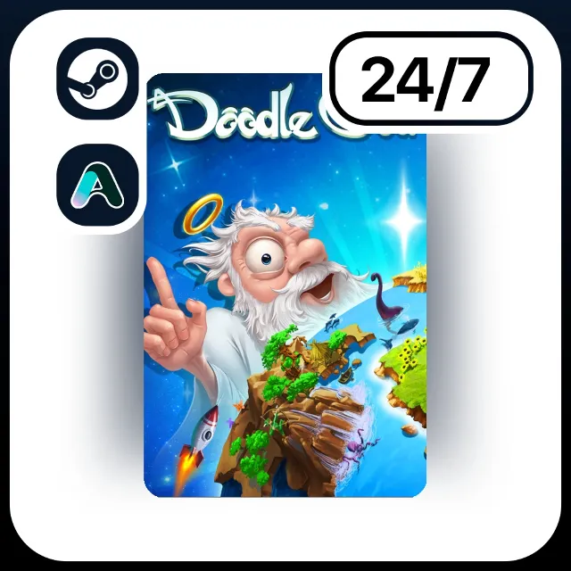 АВТО DOODLE GOD \ STEAM ПОДАРКОМ ДЛЯ KZ | RU | UA | CIS 24/7