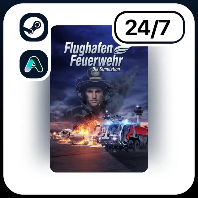 АВТО AIRPORT FIREFIGHTERS - THE SIMULATION \ STEAM ПОДАРКОМ ДЛЯ KZ | RU | UA | CIS 24