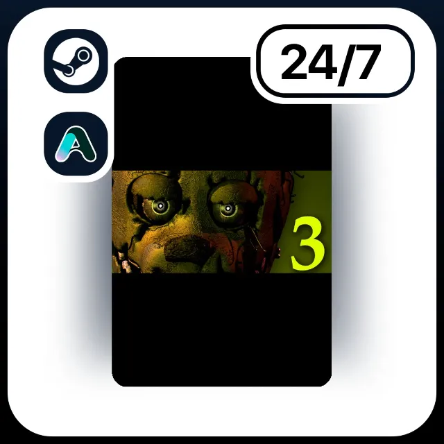 АВТО FIVE NIGHTS AT FREDDY'S 3 \ STEAM ПОДАРКОМ ДЛЯ KZ | RU | UA | CIS 24/7