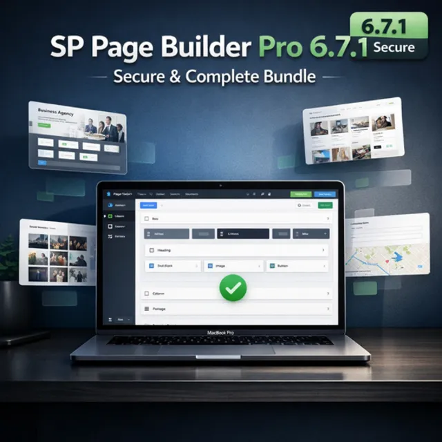 SP Page Builder Pro v 6.7.1 для Joomla + шаблоны и русификация — полный набор