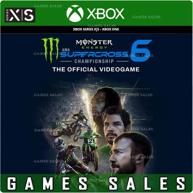 ✅❤️MONSTER ENERGY SUPERCROSS - THE OFFICIAL VIDEOGAME 6❤️XBOX ONE|XS🔑КЛЮЧ✅