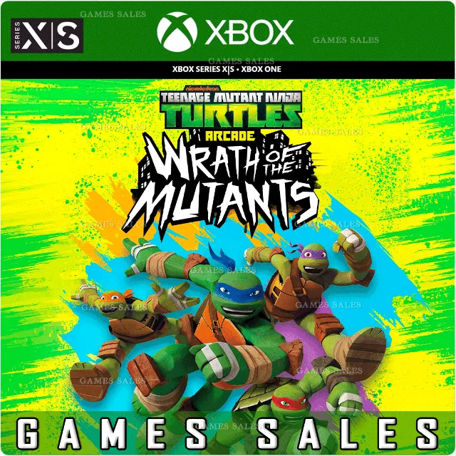 ✅❤️TEENAGE MUTANT NINJA TURTLES ARCADE: WRATH OF THE MUTANTS❤️XBOX ONE|XS+PC WIN🔑КЛЮ