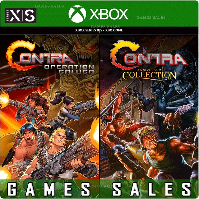 ✅❤️CONTRA RUN &amp; GUN BUNDLE❤️XBOX ONE|XS🔑КЛЮЧ✅
