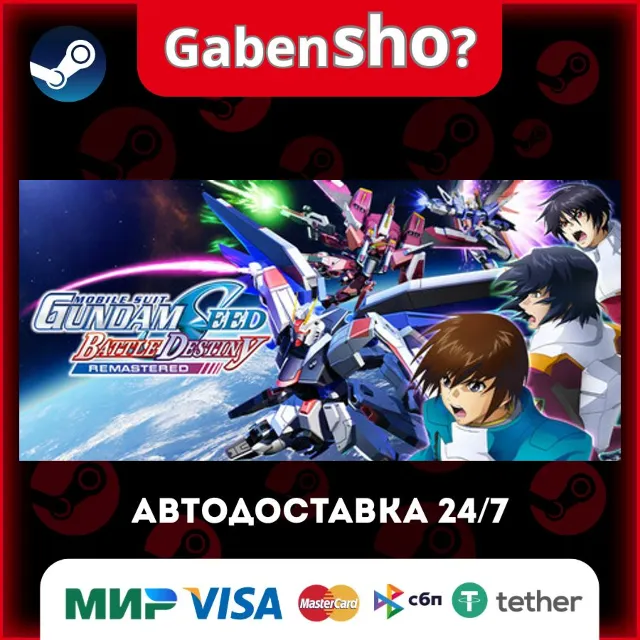 MOBILE SUIT GUNDAM SEED BATTLE DESTINY REMASTERED СТИМ Steam Gift