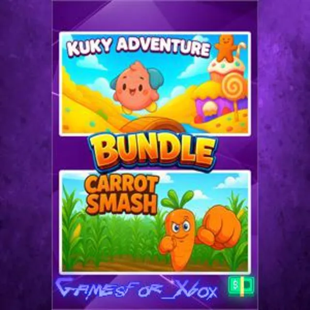 ☀️Kuky Adventure + Carrot Smash Bundle XBOX