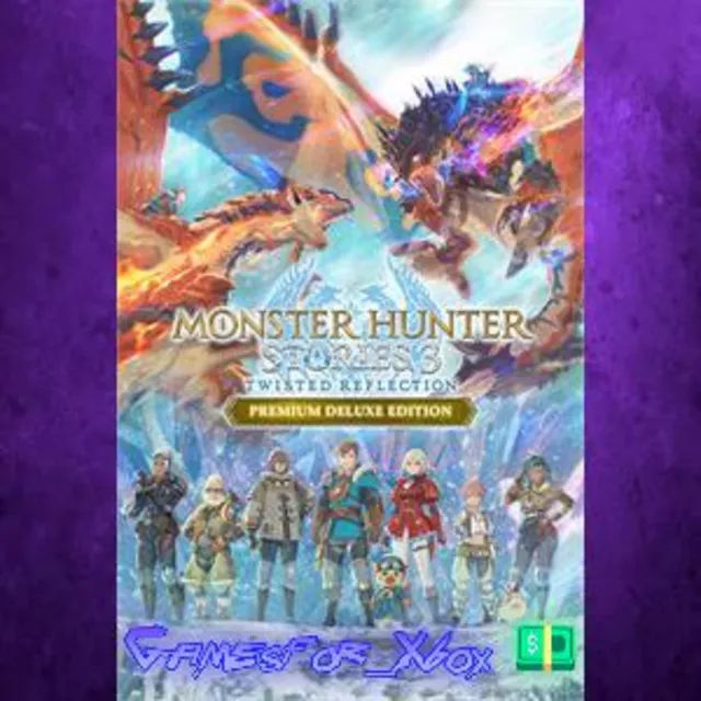 ☀️Monster Hunter Stories 3 Twisted Reflection Premium Deluxe Edition XBOX
