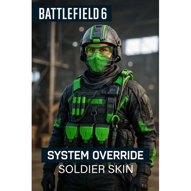 Battlefield 6 🟨 System Override Soldier Skin 🟨 (EA) 🟨 КЛЮЧ