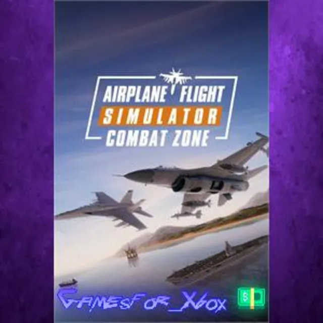 ☀️Airplane Flight Simulator  Combat Zone XBOX
